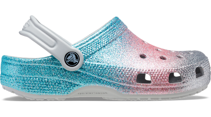 CROCS KIDS' CLASSIC GLITTER CLOG