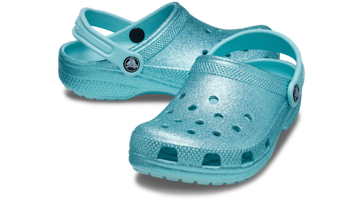 クロックス クラシックグリッター クロッグ キッズ サンダル/スリッパ