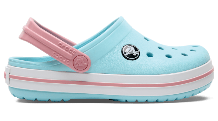 Crocs Toddler Crocband™ Sabots Enfants Ice Blue/White 22