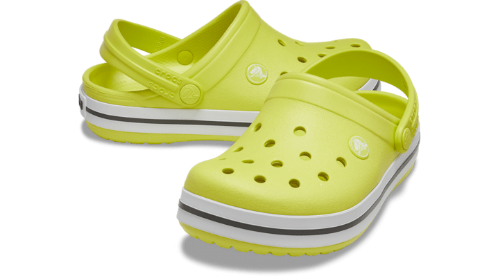  クロッグ KIDS' CROCBAND™ CLOG キッズ、子供用、男の子、女の子 イエロー/黄色 18cm クロックバンド クロッグ キッズ