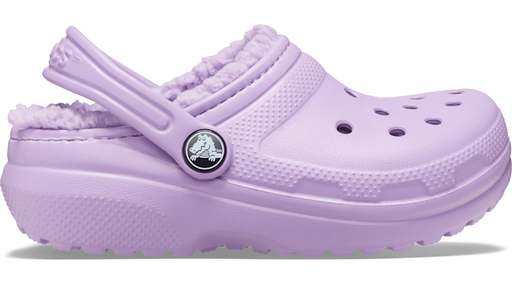 Crocs Toddler Classic Lined Klompen Kinder Orchid 22