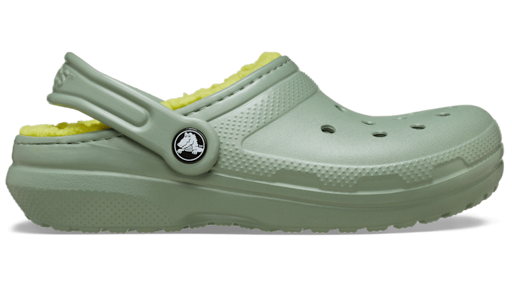 Classic Lined Sabots Enfants Moss 28 - Crocs - Modalova