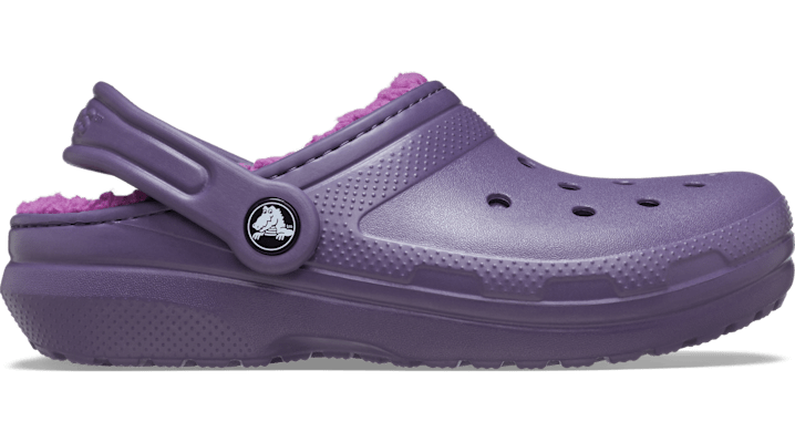 Crocs Classic Lined Sabots Enfants Nightshade 29 - Crocs FR Feed New - Modalova