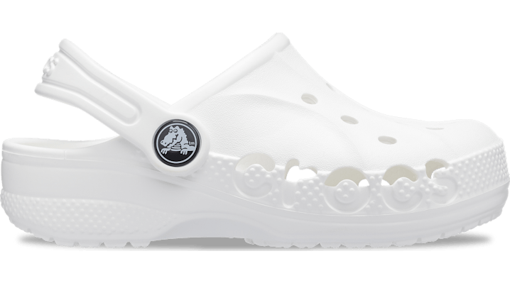 Shop Crocs Kids' Baya Clog; White, J2