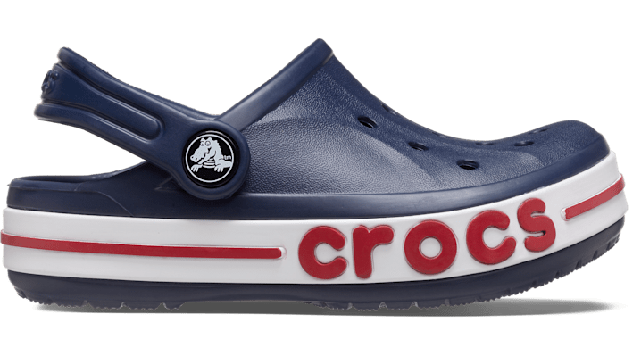 Crocs Toddler Bayaband Clogs Kids Navy C10 In Navy