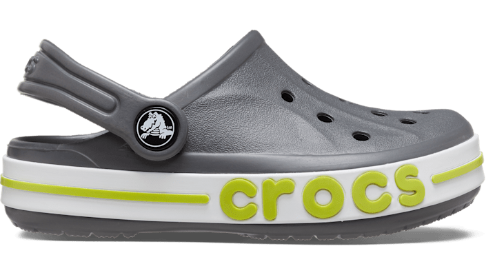 Crocs Bayaband Clogs Kids Grey / Punch In Slate Punch | ModeSens
