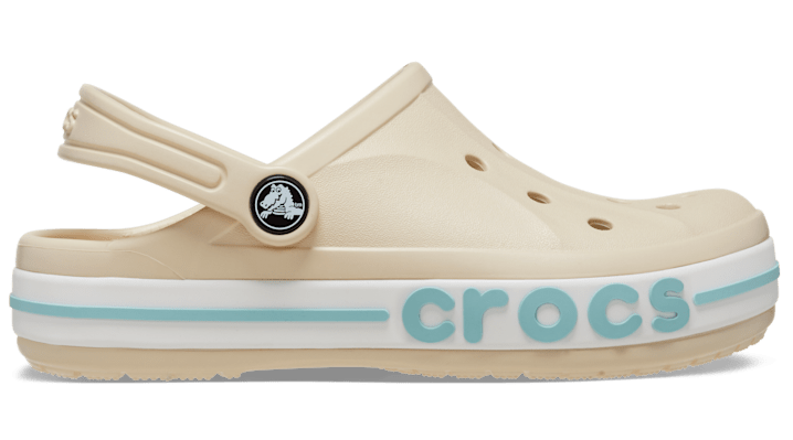 Crocs Bayaband Sabots Enfants Winter White 30 - Crocs FR Feed New - Modalova