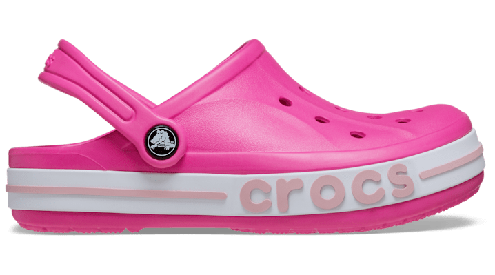 Crocs Bayaband Klompen Kinder Electric Pink-Petal Pink 28