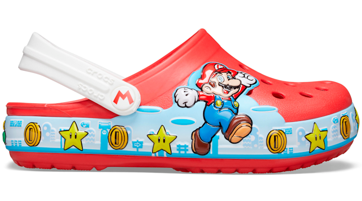 

Toddler Crocs Fun Lab Super Mario Lights Clog