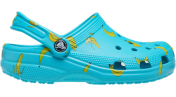 

Kids' Classic Food Print Clog