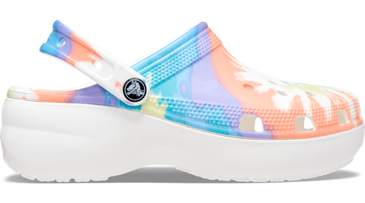 

Women's Classic Platform Tie-Dye Graphic Clog