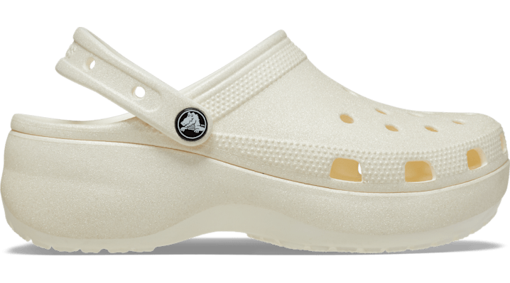 Mules et sabots Crocs Classic Platform Glitter Clog W pour Femme - vue 4