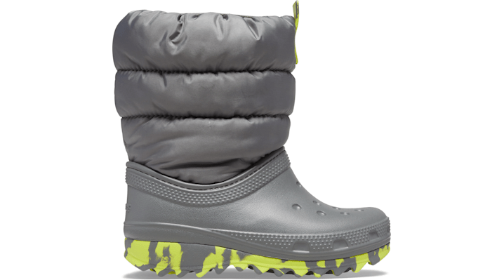 Crocs Classic Neo Puff Boot Laarzen Kinder Slate Grey 28