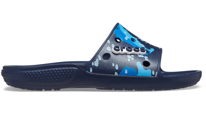 CROCS CLASSIC CROCS PRINTED CAMO SLIDE 