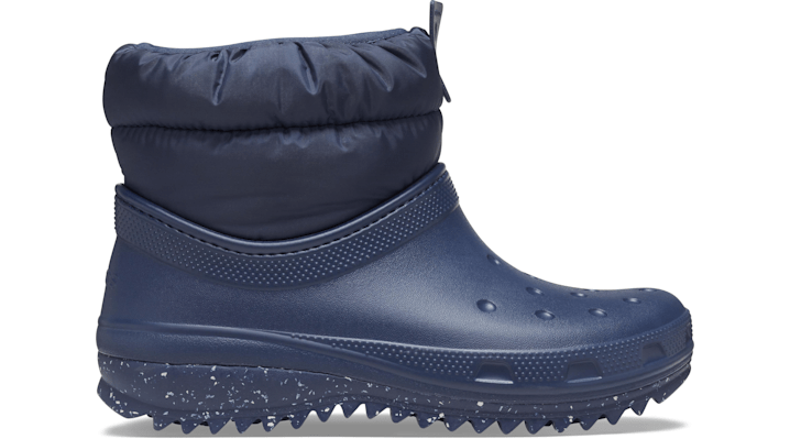 Crocs Classic Neo Puff Shorty Boot Laarzen Damen Navy 34