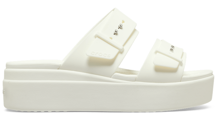 Mules et sabots Crocs Brooklyn Buckle Low Wdg W pour Femme - vue 4