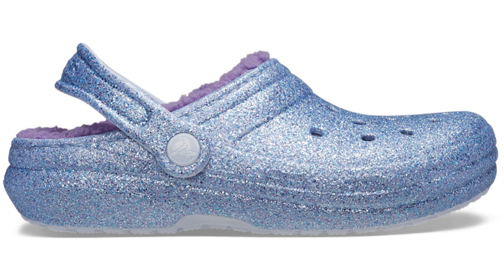 

Toddler Classic Lined Glitter Clog