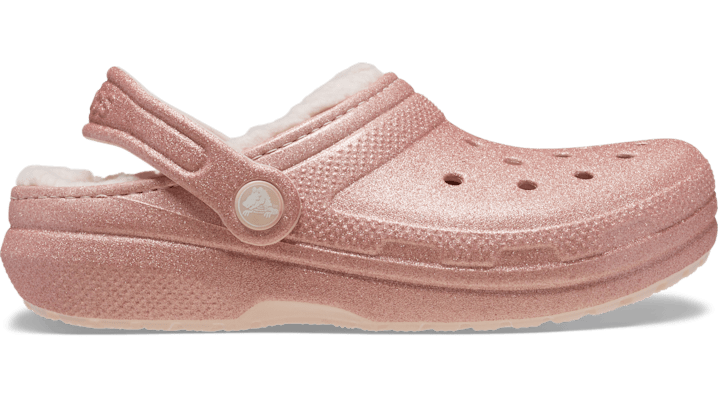 

Toddler Classic Lined Glitter Clog