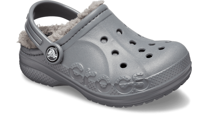 Kids lined outlet crocs