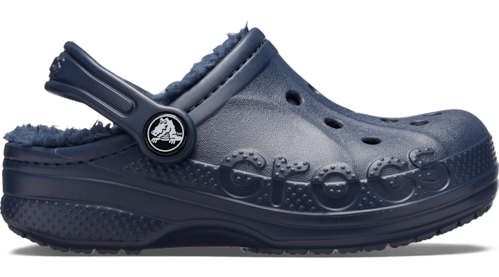 Crocs Baya Lined Klompen Kinder Navy-Navy 28