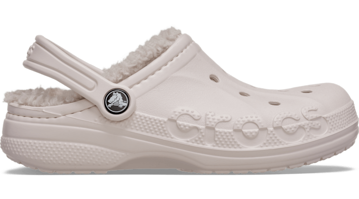 Crocs Toddler Baya Lined Sabots Enfants Barely Pink