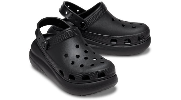 Crocs unisex Classic Crush Clogs Black - 207521-001
