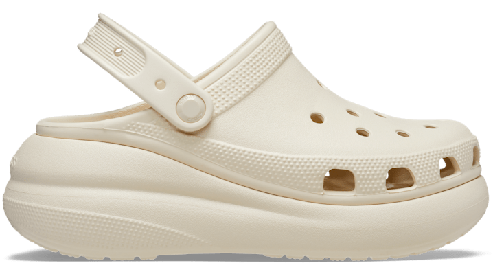Crocs Round Toe Sandals In Neutral