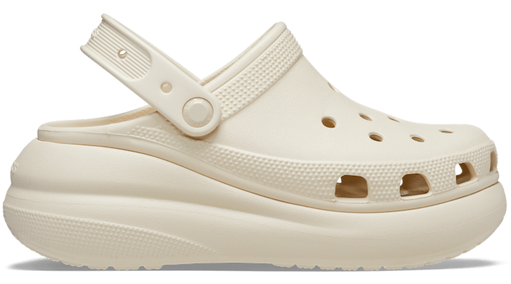 Shop Crocs Crush Clog In Bone