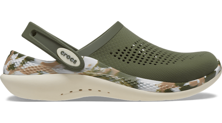 Crocs LiteRide 360 Marbled Clogs Unisex Army Green / Multi