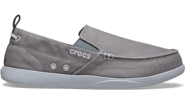 Crocs Men's Walu Slip-on In Slate Grey/light Grey