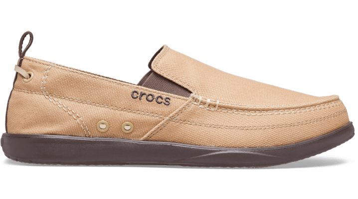 Crocs Men's Walu Slip-on In Khaki/espresso