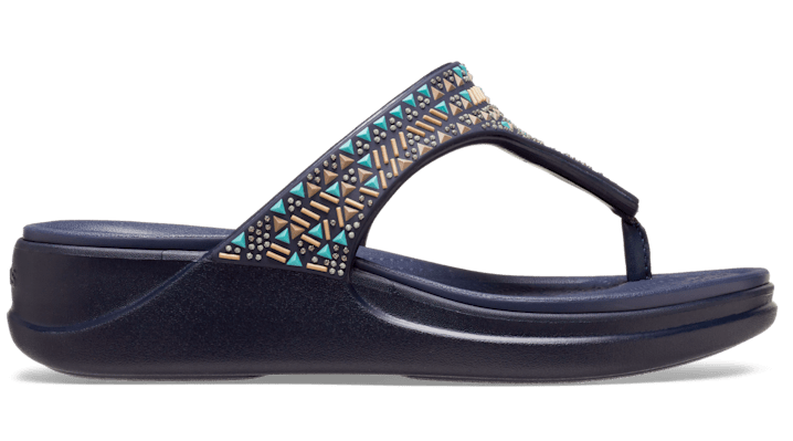 

Women’s Crocs Monterey II Medallion Wedge Flip