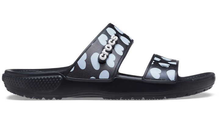 

Classic Crocs Heart Print Sandal