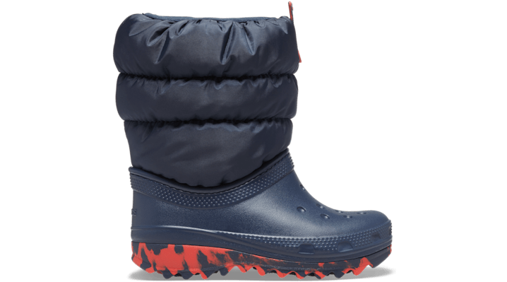 Crocs Classic Neo Puff Boot Laarzen Kinder Navy 28