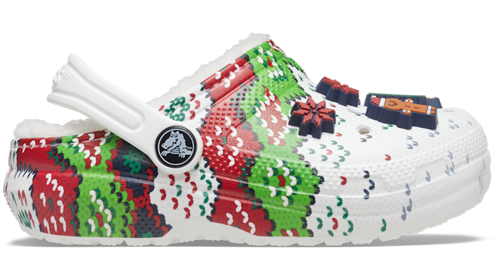 

Kids' Classic Lined Holiday Charm Clog