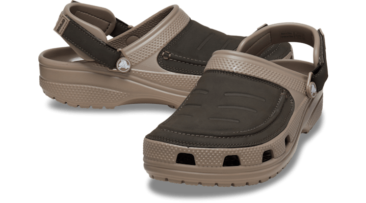 Crocs Classic Yukon Vista II LiteRide™ Klompen Herren Mushroom / Chocolate - 207689-12H