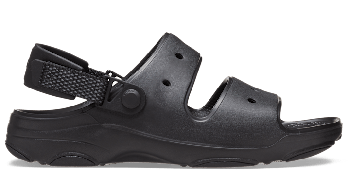 Crocs All-terrain Sandalen Unisex Black 48 In Black