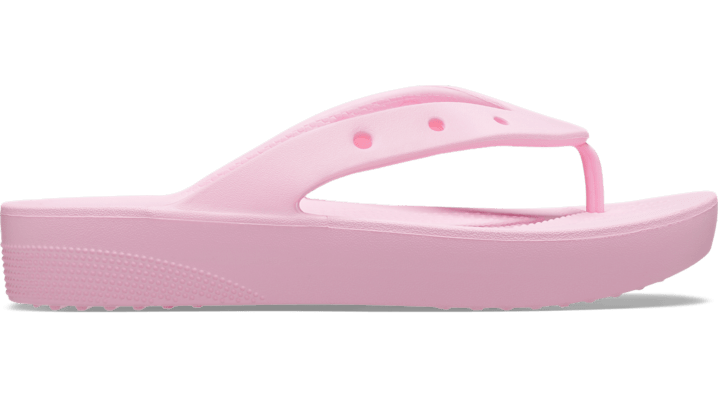 Crocs Classic Platform Flip In Flamingo