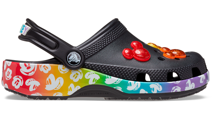 Crocs Kids' Classic Disney Clog In Black/multi | ModeSens