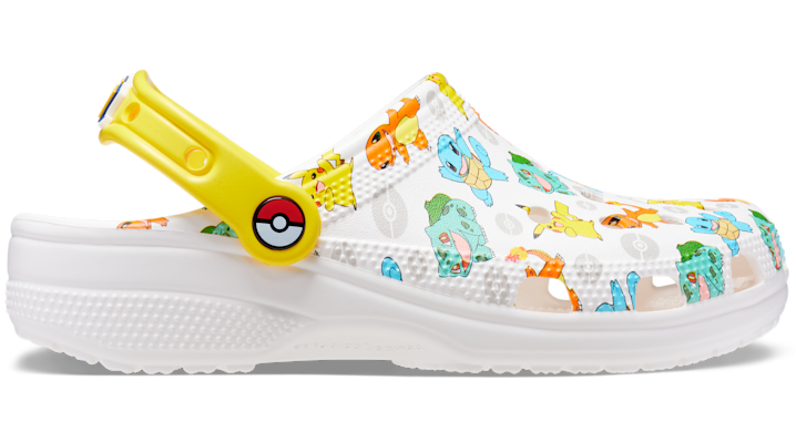 Crocs Classic Pokemon Ii Clog In White/multi