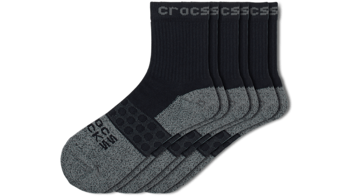 

Crocs Socks Adult Quarter Solid 3-Pack