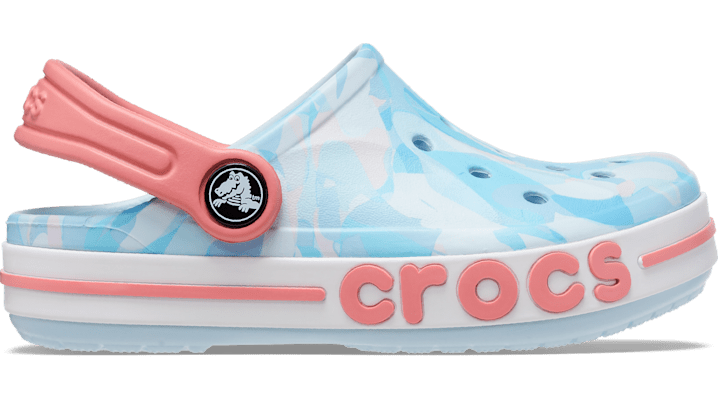 Crocs Toddlers' Bayaband Bubble Camo Clog In Mineral Blue | ModeSens
