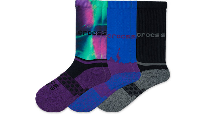 

Crocs Socks Adult Crew Out of this World 3 Pack