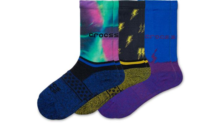 

Crocs Socks Kid Crew Out Of This World 3-Pack