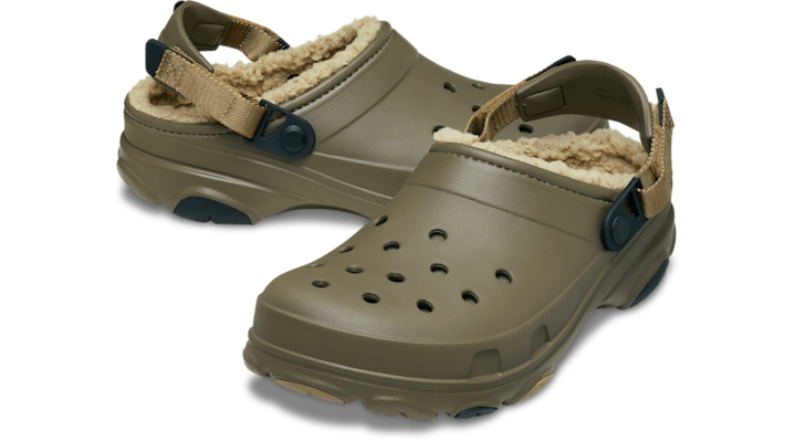 Crocs | Unisex | All-Terrain Lined | Clogs | Walnut | - 207936-267
