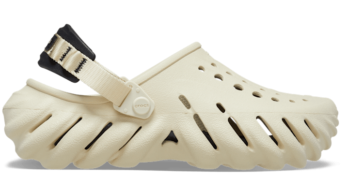 Crocs Echo Clog In Bone/black