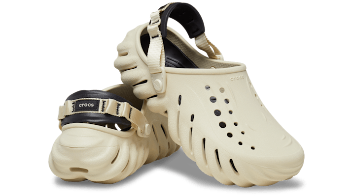 Crocs Echo Clogs Unisex Bone / Black - 207937-2YJ