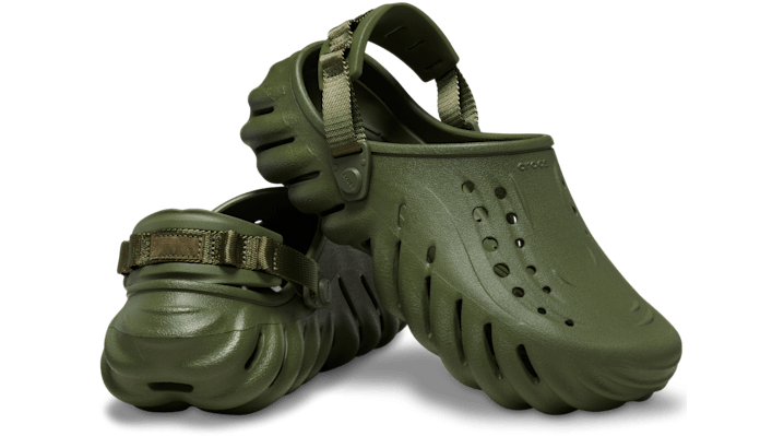 Crocs Echo Clogs Unisex Army Green