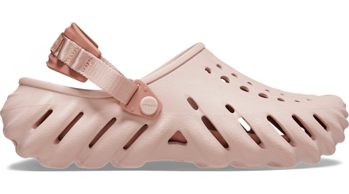 Shop Crocs Echo Clog In Pink Clay