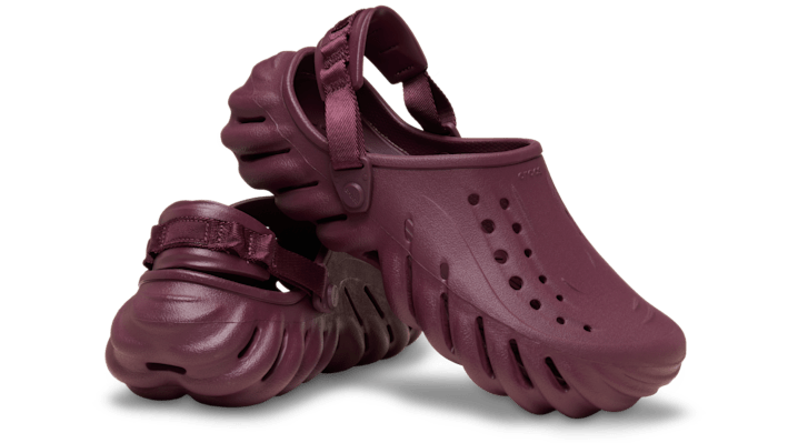 Crocs | Unisex | Echo | Clogs | Heritage Red | - 207937-7CU